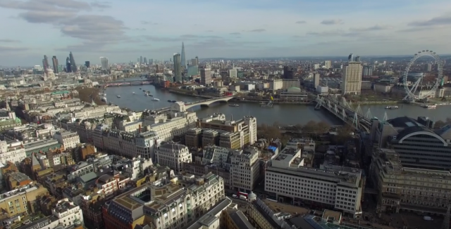 London iz vazduha: Znamenitosti engleske prestonice (VIDEO)
